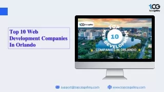 Top 10 Web Development Companies in Orlando