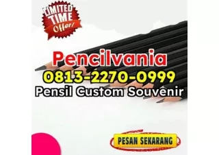 SALE! WA 0813-2270-0999 Jual Pensil Custom Logo Murah Denpasar Mojokerto Paket Pencil PVA