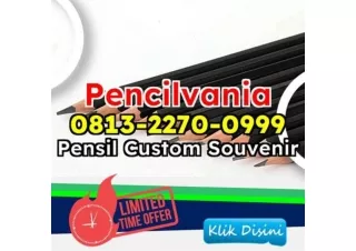 TERMURAH! WA 0813-2270-0999 Jual Pensil Custom Warna Murah Bandung Solo Agen Grosir Pencil PVA