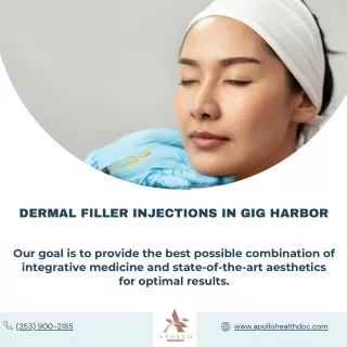 Dermal Filler Services  in Gig Harbor