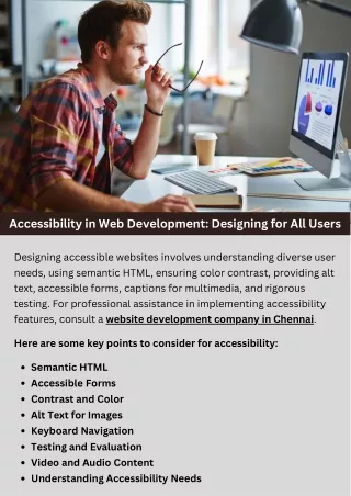 Accessibility in Web Development: Designing for All Users