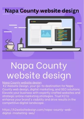 Napa County website design