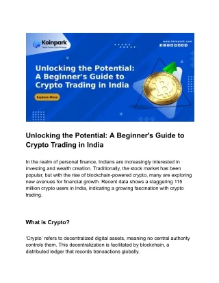 Unlocking the Potential_ A Beginner's Guide to Crypto Trading in India (1)