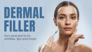 DERMAL FILLER DO'S AND DON'TS FOR WRINKLES, LIPS AND MORE