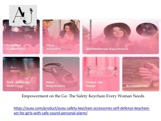 Empowerment on the Go The Safety Keychain Every Woman Needs