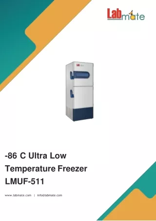 _86°C_Ultra_Low_Temperature_Freezer_LMUF_511