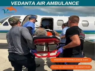 Pick Vedanta Air Ambulance in Patna with Advanced Medical Accessories