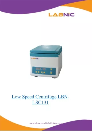 Low-Speed-Centrifuge-LBN-LSC131