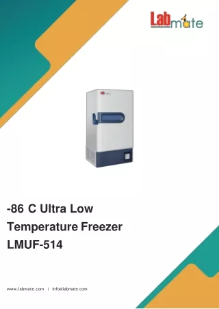 _86°C_Ultra_Low_Temperature_Freezer_LMUF_514