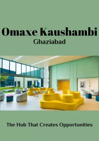 Omaxe Kaushambi in Ghaziabad - pdf