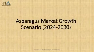 Asparagu Asparagus Market Future Prospects 2030