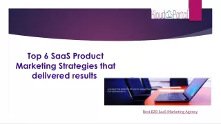 Superior B2B SaaS Product Marketing Agency in India | KloudPortal