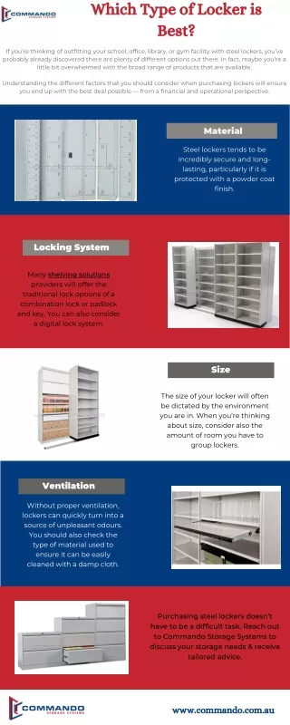 Which Type of Locker is Best?