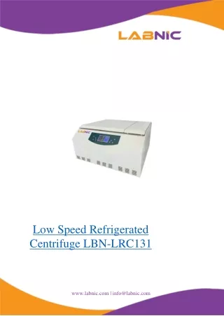 Low-Speed-Refrigerated-Centrifuge-LBN-LRC131