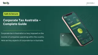 Corporate Tax Australia – Complete Guide