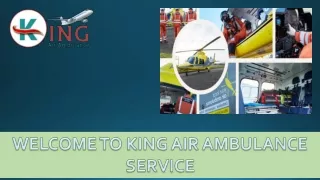 Secure Patient King Air Ambulance Service in Sri Nagar