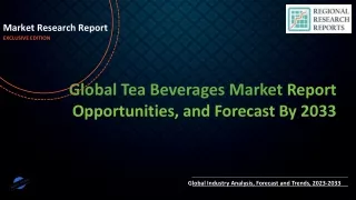 Tea Beverages Market size See Incredible Growth during 2033
