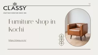 Furniture shop in Kochi