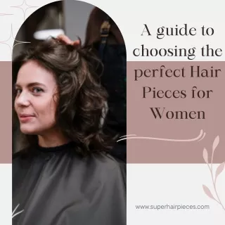 A guide to choosing the perfect Hair Pieces for Women