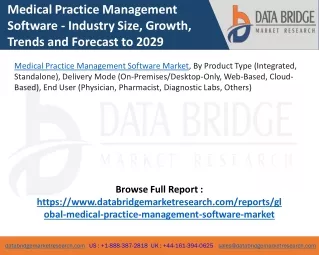 Medical Practice Management Software Market