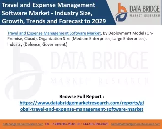 Travel and Expense Management Software Market