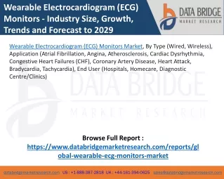 Wearable Electrocardiogram (ECG) Monitors Market