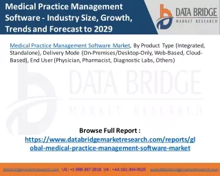 Medical Practice Management Software Market