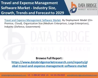 Travel and Expense Management Software Market