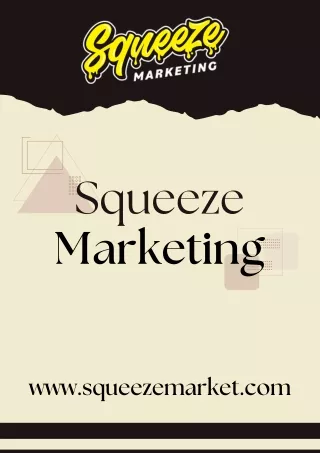 Website Development, Charleston SC - Squeeze Marketing