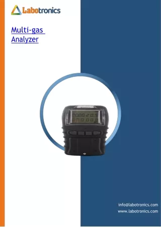 Multi-gas-Analyzer