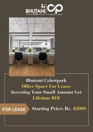 Bhutani Cyberpark Office Space For Lease