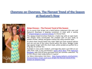 Chevrons on Chevrons