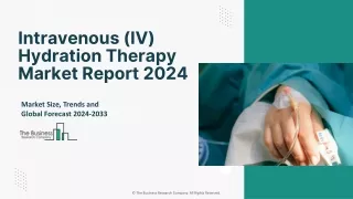 Intravenous (IV) Hydration Therapy Market