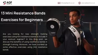 13 Mini Resistance Bands Exercises for Beginners
