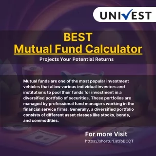 Mutual Fund Calculator Online