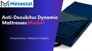 The Anti-Decubitus Dynamic Mattresses Market.pptx