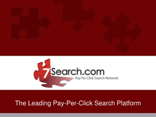 7Search PayPer Click Tools and Platform