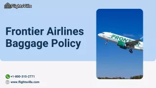 Frontier Airlines Baggage Polic