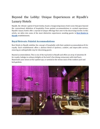 Beyond the Lobby_ Unique Experiences at Riyadh's Luxury Hotels (1)
