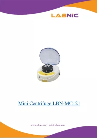 Mini-Centrifuge-LBN-MC121