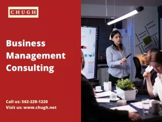 Business Management Consulting | Chugh CPAs, LLP