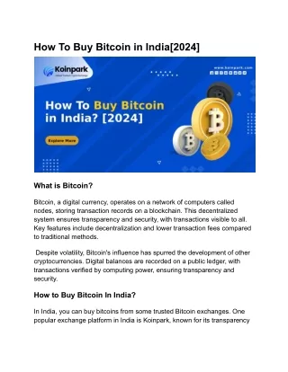 How To Buy Bitcoin in India[2024] (1)