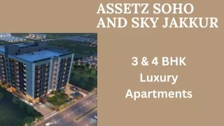 Assetz Soho And Sky Jakkur | Luxury Living In Bangalore