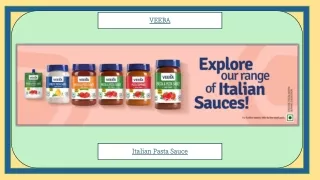 Italian pizza sauce