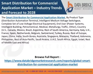Smart Distribution for Commercial Application Market