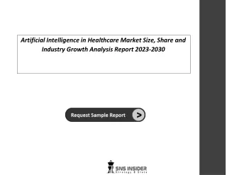 Artificial Intelligence in Healthcare Market Size, Share and Industry Growth Analysis Report 2023-2030