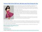 Kokomo High School Fall Prom