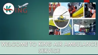 Quick Arrangement King Air Ambulance Service in Patna