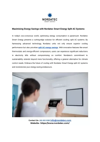 Nordatec Smart Energy