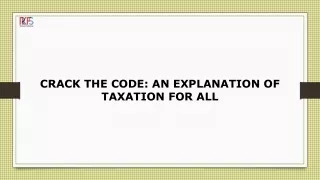 Maximizing Returns: Expert Tips on Navigating Taxation